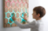 Touch Interactive Honeycomb Panel, Wall Mounted