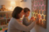 Touch Interactive Honeycomb Panel, Wall Mounted