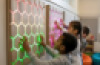 Touch Interactive Honeycomb Panel, Wall Mounted