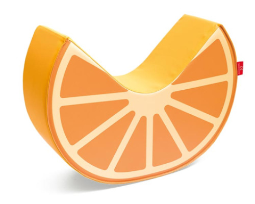 Orange. Foam rocker