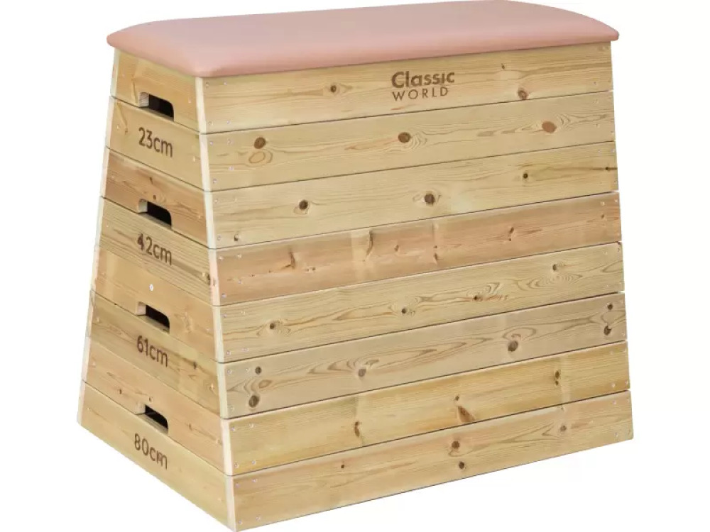 4 Layers wooden pommel horse