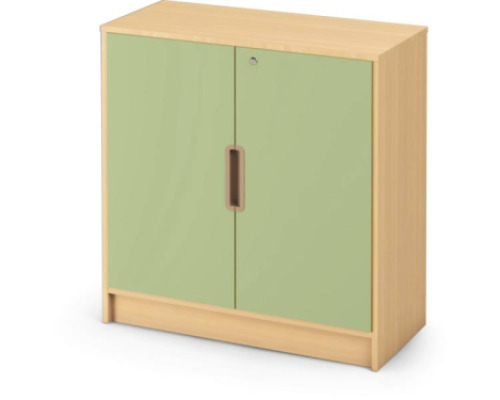 Storage Unit 92 with shelves and doors + lock - Avocado - X