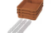 Small plastic containers with runners - eco sienna - 03