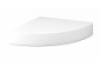 High corner mattress module. White world experience room