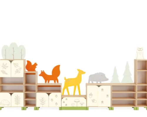 Set Forest 1 with legs