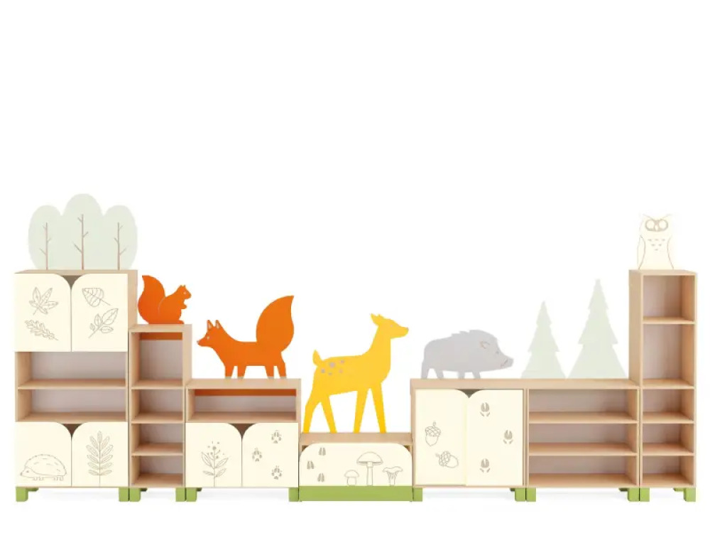 Set Forest 1 with legs