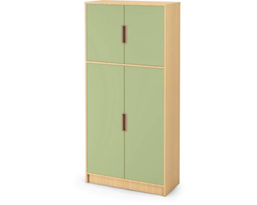 Tall Cabinet 92 with doors - Type A - Avocado