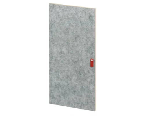 Grey medium doors with felt front. Cubo Acoustic Collection