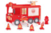 Fire truck. Manipulative play corner
