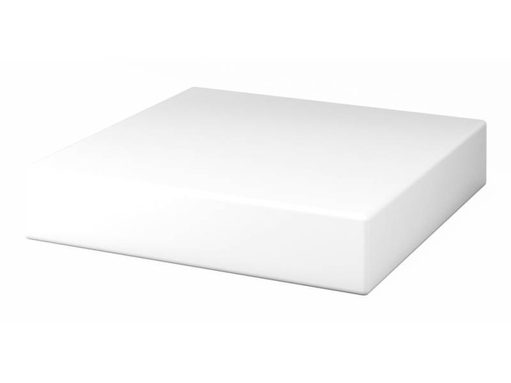 High square mattress module. White world experience room