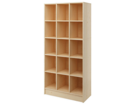 Prima open cubby hole unit 15 (birch)
