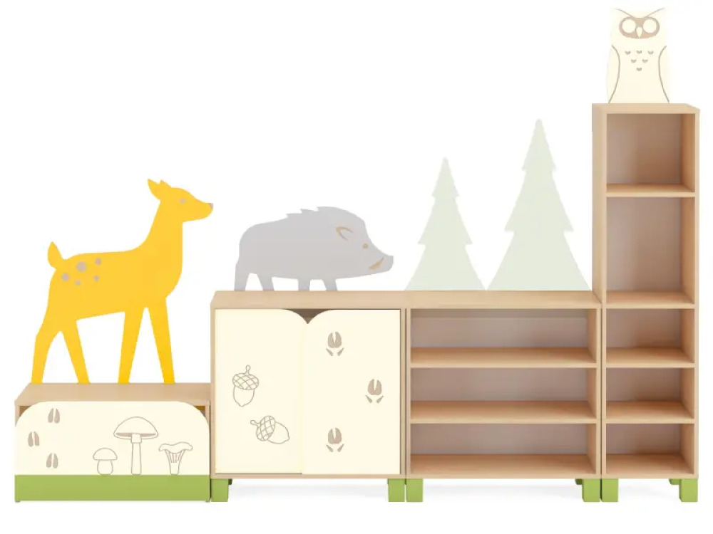Set Forest 3 with legs