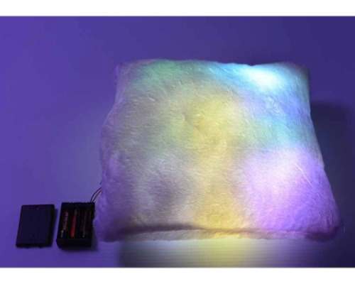 Glowing pillow