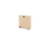 Storage Unit L with shelves + doors - Beech
