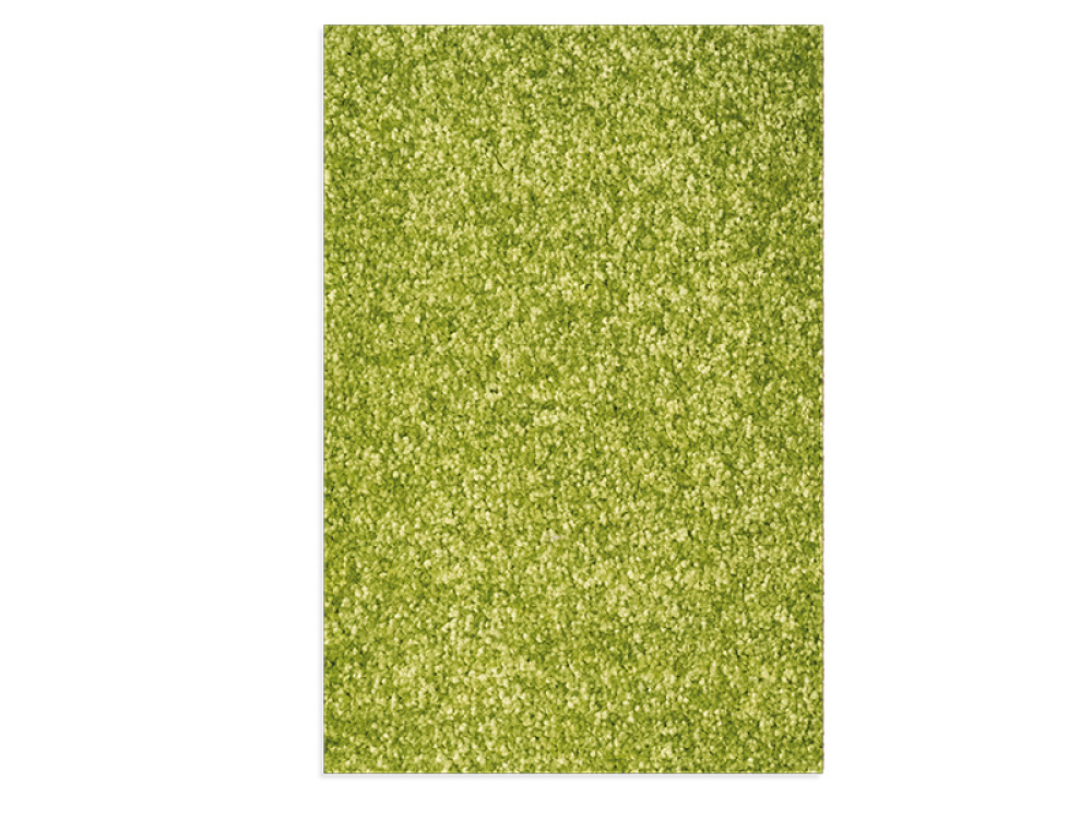 Carpet light green heat set frise 2x3