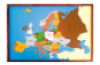 The puzzle map of Europe