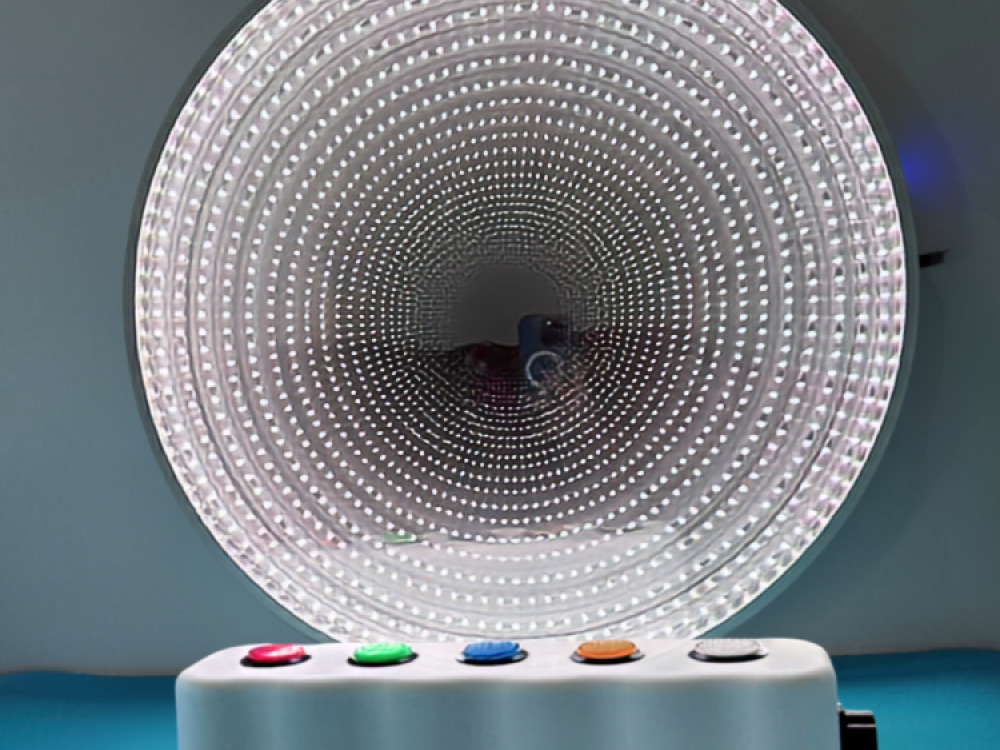 60cm Infinity Mirror with Giant Remote Buttons