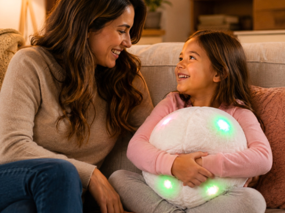 LED Massage Cushion – White
