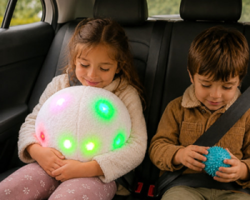 LED Massage Cushion – White