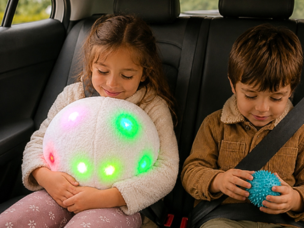 LED Massage Cushion – White