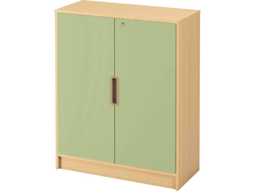 Storage Unit 92 with shelves and doors + lock - Avocado - S