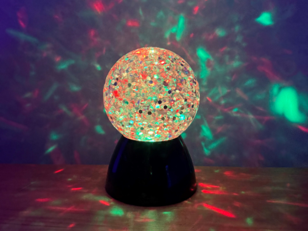 Sensory Glitter Waterball Light