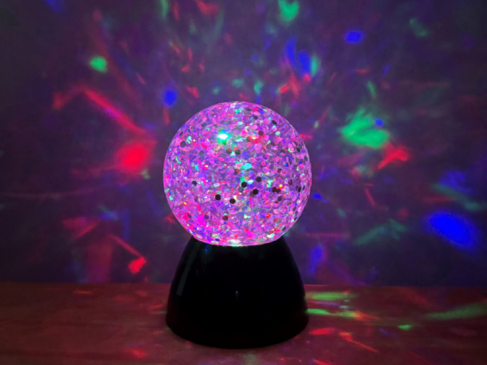 Sensory Glitter Waterball Light
