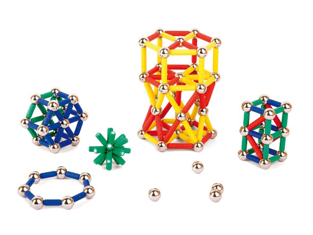 Magnetic bricks