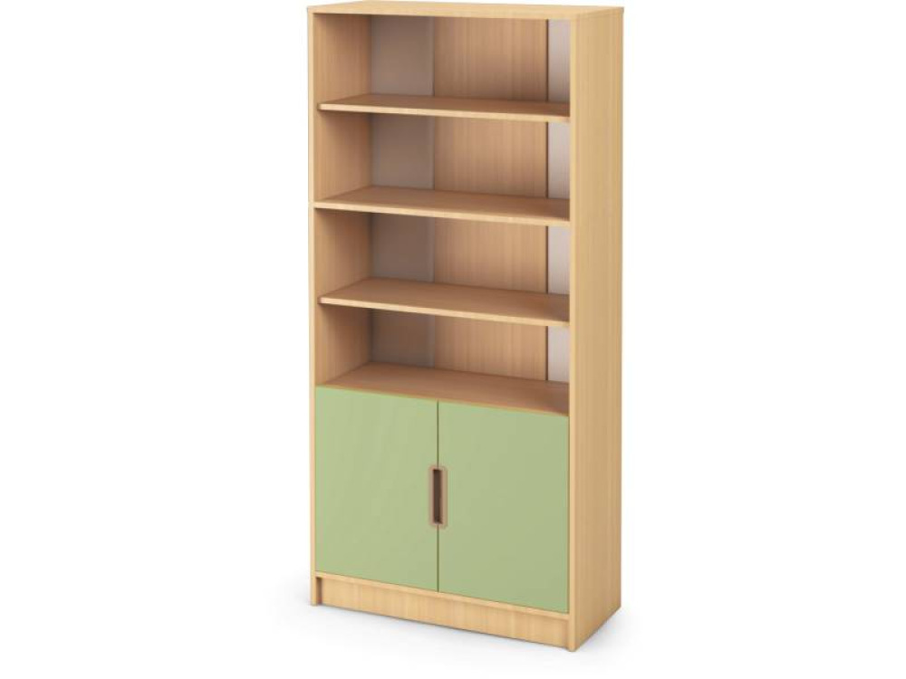Tall Cabinet 92 with doors - Type D - Avocado