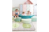 Little flower. Soft play pool with balls