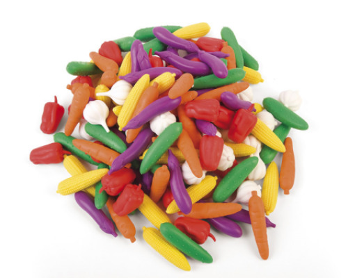 MATH counters & Worksheets Vegetables