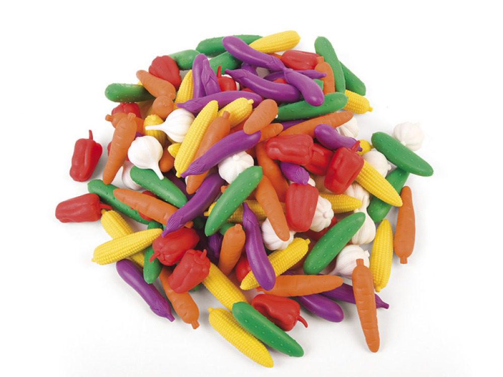MATH counters & Worksheets Vegetables