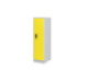 Add-on for low 4-person metal cloakroom - yellow