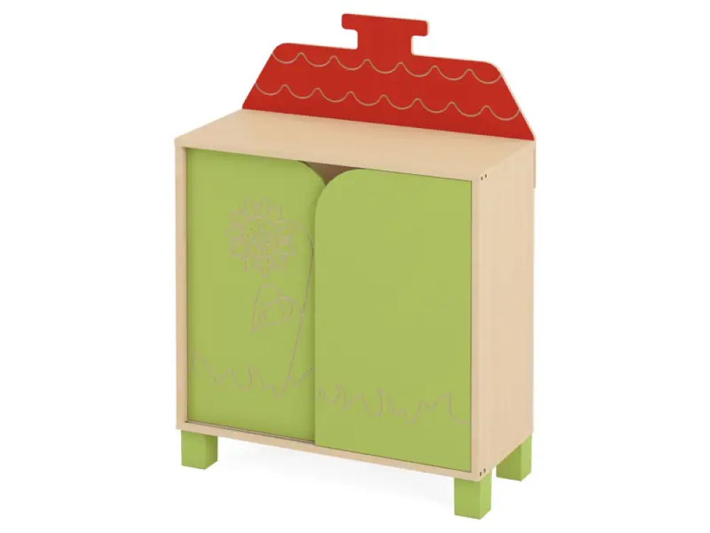 Farm with legs - House - Cabinet with sliding doors