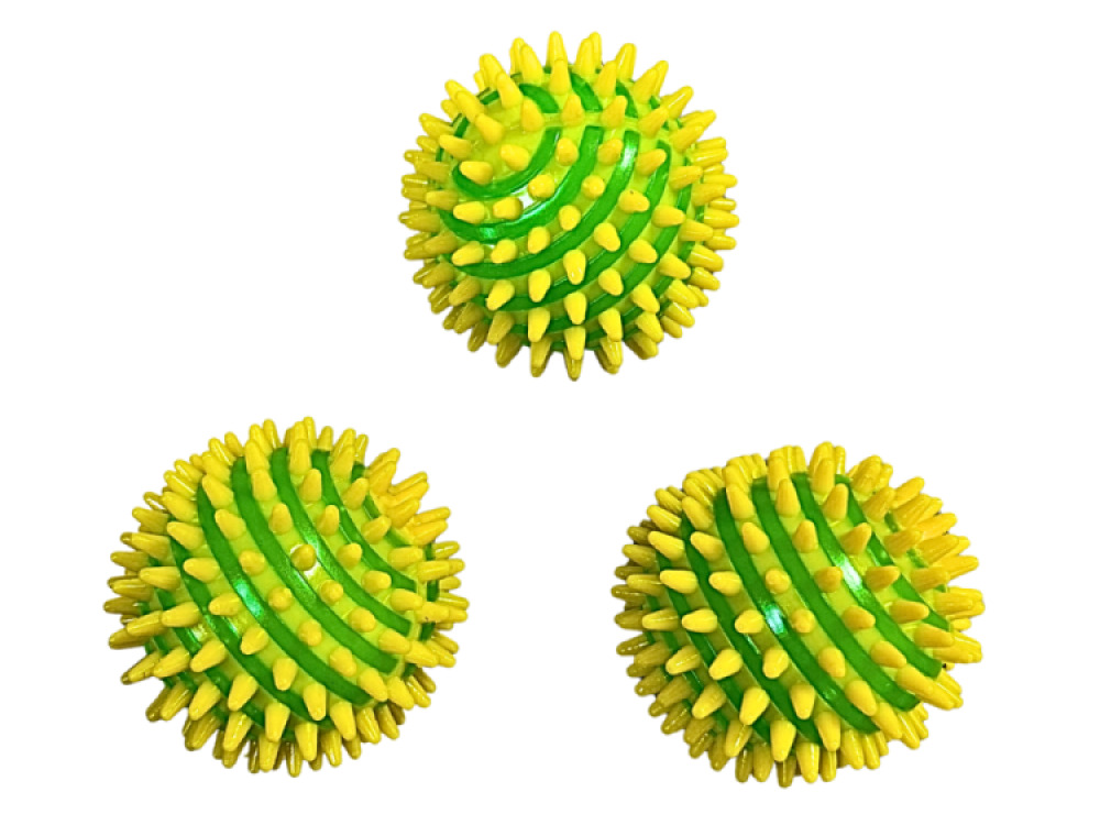 Spikey Flashing Stripy Ball Large