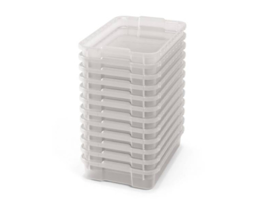 Small plastic containers - Transparent - 12
