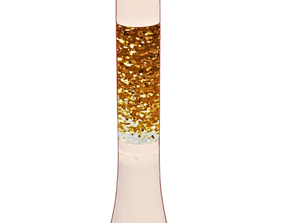 Large Colour Changing Glitter Lamp