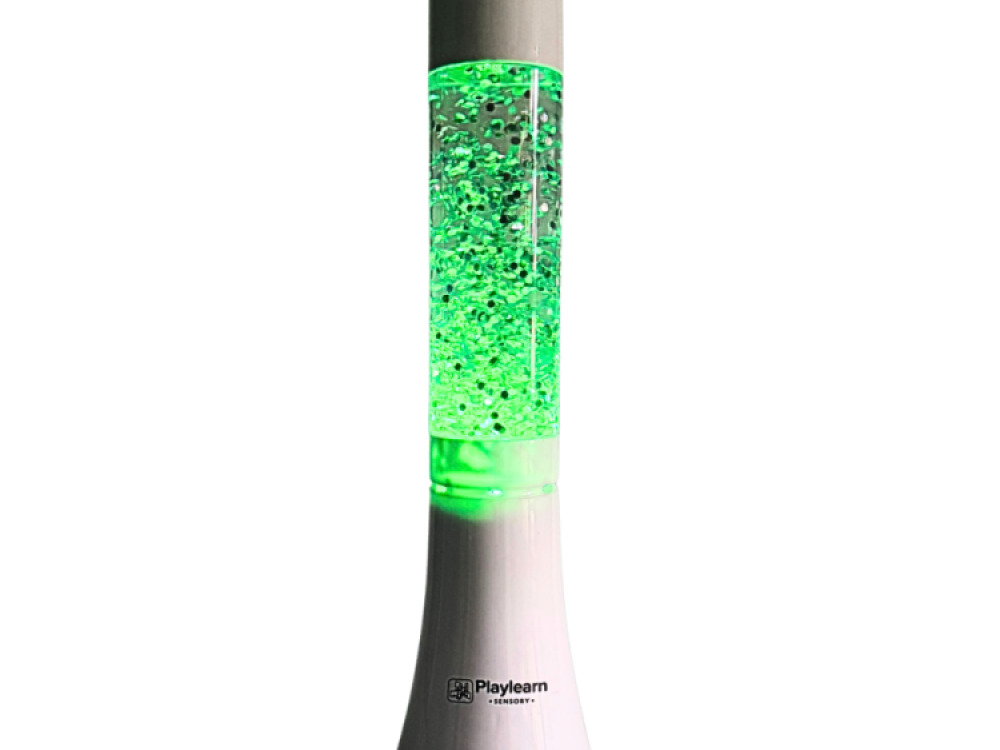 Large Colour Changing Glitter Lamp