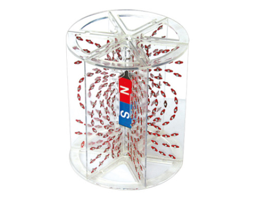 Magnetic field lines demonstration model
