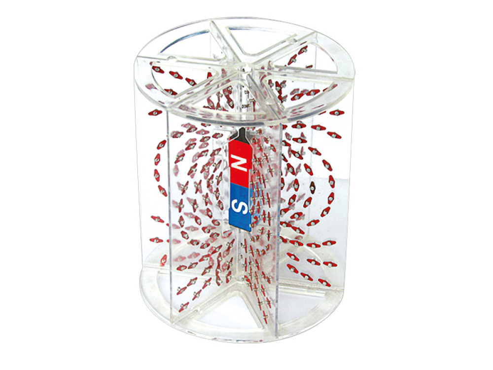 Magnetic field lines demonstration model