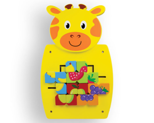 Wall Toy Mosaic Fruits Giraffe