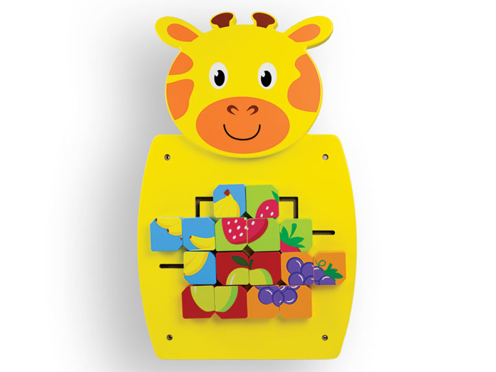 Wall Toy Mosaic Fruits Giraffe