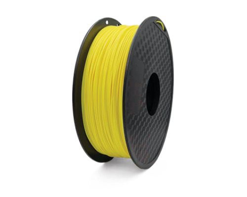 PLA yellow filament for 3D printer - 1 kg