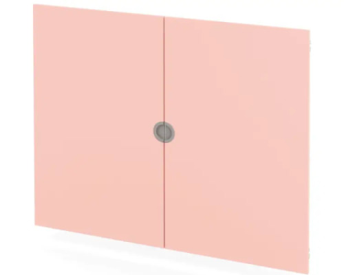 Cubo doors for Crib Wardrobe, 2 pcs. Pale pink