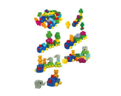 Bricks with animals