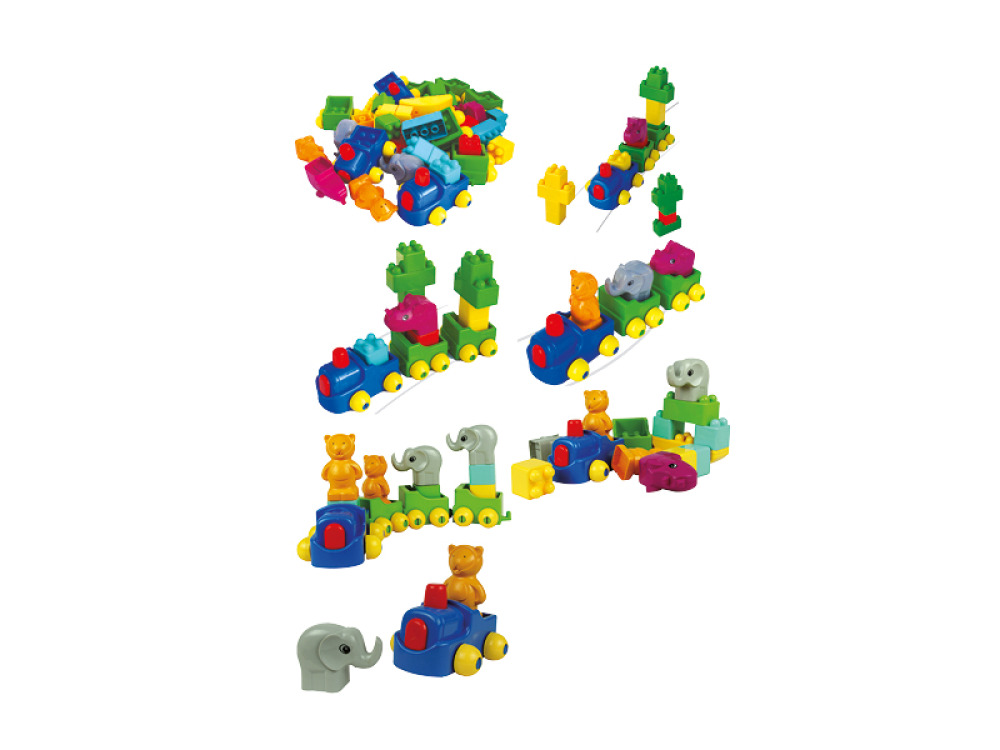 Bricks with animals