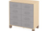 Large cabinet with drawers. Grey. Fresh Collection