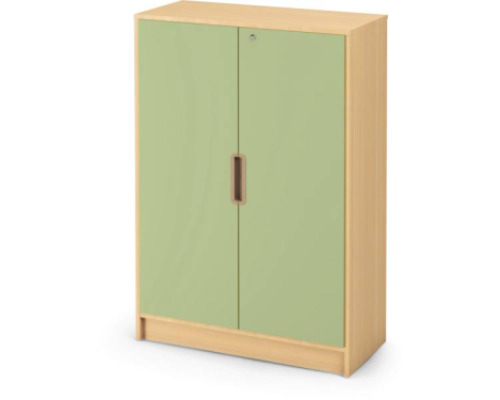 Storage Unit 92 with shelves and doors + lock - Avocado - XL