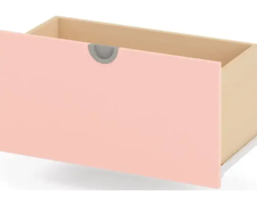 Cubo drawer. Wide Tall. Pale pink