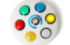 Large Button Controller for Bubble Features 40cm